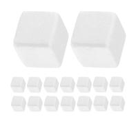 Zerodeko 36 Pcs Reptile Mineral Block Chewable Water Soluble Stone | White Mineral Substance, Replenishes Energy and Minerals, Suitable for Turtles and Reptiles