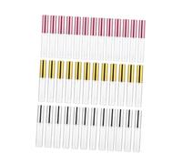 Zerodeko 36pcs 10ml Plastic Lip Gloss Tube Refillable Portable Container for DIY Professional Makeup Artist