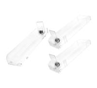 Zerodeko 3pcs Automatic Cigarette Dispenser Racks Material Push Tray Display for Retail Store Counter Space-Saving Tobacco Organizer with Pusher Packs Easy to Use and Maintain Random Color