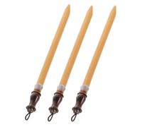 Zerodeko 3pcs Bamboo Calligraphy Pen Set Dip Drawing Pen for Chinese Japanese Calligraphy Handmade for Beginners Artists Manga Lettering DIY Art Projects