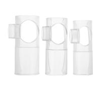 Zerodeko 3pcs Bamboo Flute Blow Aid Kit with Mouthpiece Protector for C, D, E, F, G Tunings, Diaphragm Film Guard for Beginner Woodwind Instrument Players