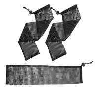 Zerodeko 3pcs Bird Feeder Mesh Bags for Wild Birds Nylon Drawstring Hanging Bags Easy to Open and Close Hand Washable