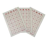 Zerodeko 3Pcs Chinese Calligraphy Felt Mats Thickened Writing Pads for Students Comfortable Hand Feel Supportive Calligraphy Cushions for Home and School Practice