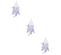 Zerodeko 3pcs Dream Catcher Spider Web for Girls Handmade Decor for Bedroom Light up Dream Network Pendant Spider Catcher for Girls Accessories