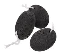 Zerodeko 3pcs Foot File Pedicure Tools Lava Volcanic Stone Material Reduces Corns Foot Care for Calluses Beauty Salons Home Pedicures