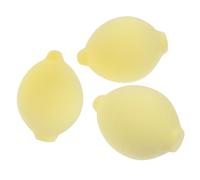 Zerodeko 3pcs Lemon Fruit Shaped Makeup Sponge Premium Blending Sponges for Foundation and Liquid Makeup Application and Even Coverage Cosmetic Tools
