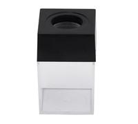 Zerodeko 3pcs Magnetic Paper Clip Box Organizer for Desktop Office Black Ps