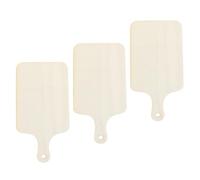 Zerodeko 3pcs Mini Cutting Boards Set with Handle, Synthetic Material, Ready to Be Painted and Written, Multi-Function Kitchen Chopping Boards for DIY Use