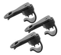 Zerodeko 3pcs Multi-function Magnetic Water Tube Clips for Backpack Hydration Bladder, Abs and Magnet Material, Wear-resistant and Adjustable, for Outdoor Survival and Back to School Use