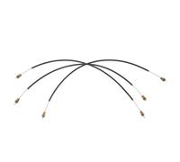 Zerodeko 3Pcs Nylon Cello Tailpiece Cord Replacement Set, Cello Tail Rope Accessory for String Instrument Repair, Sturdy Tail Wire Suitable for Musicians and Instrument Maintenance