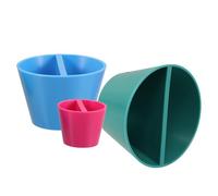 Zerodeko 3pcs Pottery Rim Cone Molds Set Plastic Clay Shaping Tools for Ceramic Cups Mugs and Vases DIY Craft Supplies for Pottery Painting