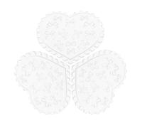 Zerodeko 3pcs Silicone Nail Art Molds Bow Nail Mold Decoration for Manicure Crafting Salon Use Creative Flexible Silicone for Art Gel