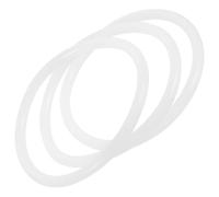 Zerodeko 3pcs Singing Bowl Rubber Ring Crystal Singing Bowls Cushion Base Support For Yoga Meditation And Sound Buddhist Rituals