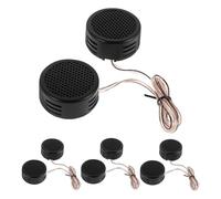Zerodeko 4 Pairs Car Audio Dome Tweeter Speakers Vehicle Speaker Horns for Interior Sound Enhancement Car Audio Modification Accessories Compatible