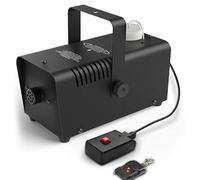 Zerodeko 400W Remote Control Fog Mist Machine LED RGB Lights, Mini Smoke Ejector for Stage and Party Use, UK Plug AC230V Compatible