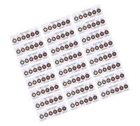 Zerodeko 40pcs Humidity Indicator Cards 6-spot Color Changing Technology for Electronic Components, Paper Material, for Electronics Storage and Humidity Controlled Environments