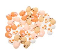 Zerodeko 40pcs Mini Guinea Pig Figurines, Tiny Resin Guinea Pig Statues