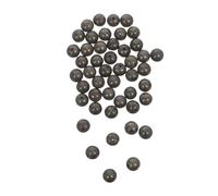 Zerodeko 45pcs Pyrite Beads Hematite Beads 8mm for Jewellery Making Jewelry Making Dark Brown
