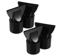 Zerodeko 4pcs Blow Dryer Nozzle Attachment Set for Hair Dryers Universal Compatibility, Abs Material, Narrow Nozzle Design, for Salon Hairdresser Styling and Busy Salons
