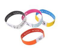 Zerodeko 4pcs Christian Nfc Bible Bracelet with Interactive Scripture Access and Vibrant Cloth Material, Stylish Tap to Read Scripture Wristband for Prayer and Sunday School Gifts for Women