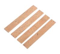 Zerodeko 4pcs Clarinet Cork Sealing Pieces Wood Cork Joint Seal for Saxophone Mouthpiece and Trumpet Bell Body Joints Instrument Repair Enhanced Sound Quality Multi Pack Convenience