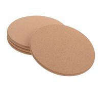 Zerodeko 4pcs Cork Trivets for Hot Dishes Non-slip Cork Pot Holders Kitchen Decorative Trivets Drying Mat for Counter Mats