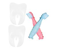 Zerodeko 4pcs Dentist Themed Balloons Unique Tooth and Toothbrush Shaped Decorations for Birthday Parties Dentist Graduations Showers and Educational Events Effortless Setup Attention