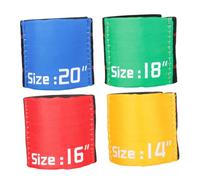 Zerodeko 4pcs Drum Cymbal Mute Belts Set Noise Reduction Practice Pads for Drum Kits Easy Install Protect Hearing Up to Noise Reduction for Home Practice and Music Lovers