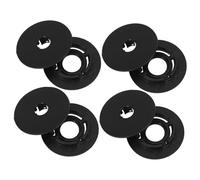 Zerodeko 4pcs Floor Mat Fixings Clips for Automotive Abs Anti-slip Mat Retainers Secure Car Carpet Pads Fit to Prevent Sliding and Shifting