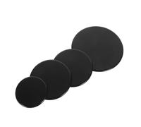 Zerodeko 4pcs Gas Stove Burner Cap Replacement - 1 Large, 2 Middle, 1 Small Oven Burner Flame Cap Covers - Metal Cooker Accessories for Camper Or RV Kitchen Use