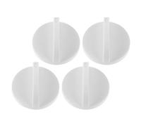 Zerodeko 4pcs Refrigerator Temperature Control Knobs 30mm Plastic Thermostat Dial Replacement for Fridge Freezer Accurate Cooling Adjustment Household Use