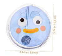 Zerodeko 4Pcs Reusable Hand Warmer Snap-button Heat Packs Portable Winter Hand Heating Bags Comfortable Surface Warmers for Cold Weather