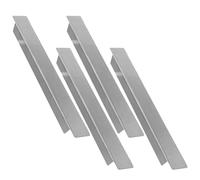 Zerodeko 4pcs Stainless Steel Pan Divider Bar for Commercial Kitchen and Buffet Use, 26.5cm Sturdy Adapter Bar with Simple Install Design, Holding Pans Securely to Workflow and Minimise