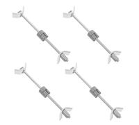 Zerodeko 4pcs Steel Furniture Connectors for Kitchen Countertops, Versatile and Precision-Engineered Joiners with Sl esign for Easy Installation and Sturdy Worktop Connection