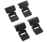 Zerodeko 4pcs Turtle Tank Latch Plastic Lock Buckles for Rainforest and Amphibian Tanks Secure Feeding Box Accessories
