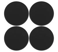 Zerodeko 4pcs Universal Projector Lens Cap - Silicone Protective Lens Lid - Ø63.5mm Projector Equipment Dust Cover - Waterproof Front Guard for Home Cinema