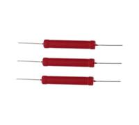 Zerodeko 4sets High Voltage Resistor High Temperature Resistant Film Resistors Load Capacity for Generators Reliable Replacement for Electrical Projects 3pcs*4