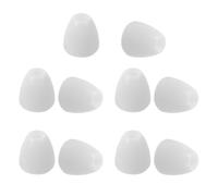 Zerodeko 5 Pairs Silicone Stethoscope Ear Tips Replacement Soft-sealing Noise Reduction Comfortable Flexible Earbuds for Hygienic Use and Quick Installation in Clinical Settings