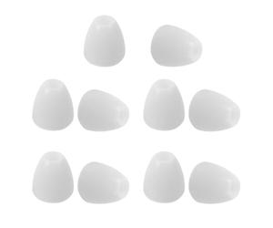Zerodeko 5 Pairs Silicone Stethoscope Ear Tips Replacement Soft-sealing Noise Reduction Comfortable Flexible Earbuds for Hygienic Use and Quick Installation in Clinical Settings
