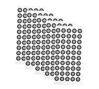 Zerodeko 5 Sheets Reflective Markers for Scanning Accurate Tracking Dots Reference Point Markers High Visibility for Precise Optical Tracking