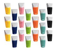 Zerodeko 50 Pcs USB Cable Sleeve Cable Protector Data Line Protector Abs Pvc Material Convenient to Remove Does Not Affect Heat Dissipation Universal Use Random Color