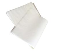 Zerodeko 50 Sheets Non-Stick Silicone Oil Baking Paper Sheets for Grilled Fish and Biscuits with Strong Thermal Conductivity and High Temperature Resistance, for Barbecue Shops and Home