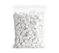 Zerodeko 500pcs Disposable White Cotton Compressed Face Mask Sheets for Skin Care, Lightweight and Absorbent Non-woven Fabric, for DIY Home Facial Treatments and Skincare Routines