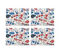Zerodeko 500pcs Nougat Wrapping Paper for Candy Packing Unique Sugar Wrapper for Home Party Supplies for Chocolates Cookies and Lollipops Charming Design Pattern
