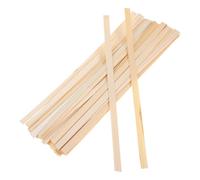 Zerodeko 50pcs Bamboo Weaving Sticks for DIY Basket Making and Art Projects, 30cm X 1.2cm Flat Strips with Durability and Versatile Crafting Potential, for Beginners and Enthusiasts