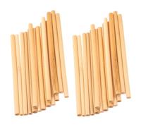 Zerodeko 50pcs Beekeeping Reed Tubes for Beehive DIY and Balcony Use Compact and Easy to Operate Brown Reed Tubes for Bees for Beekeepers Refill and Replacement