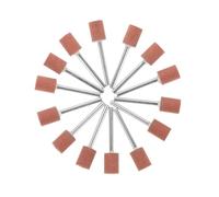 Zerodeko 50pcs Cylindrical Grinding Stones Abrasive Polishing Bits for Rotary Tools Sanding Drill Bits for Sharpening and Detailed Grinding