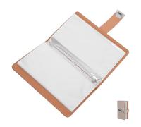 Zerodeko 50pcs Inside Pages Family Budget Organizer Envelope Savings Challenge Book 8.5x5.5inch Pu Rhinestone Secure Storage Privacy Protection for Family Budget Planning