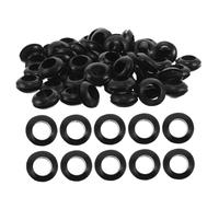 Zerodeko 50pcs Mason Jar Silicone Gaskets Leak Proof Rubber Seals for Glass Jar Lids, Airtight Fermentation One-Way Valve Sealing Rings for Canning and Food Storage