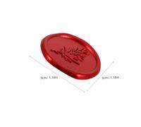 Zerodeko 50pcs Olive Branch Wax Seal Stickers Self-Adhesive Vintage Letter Seals for Wedding Invitations Envelopes Party Birthday Christmas Decoration with Double-Sided Adhesive
